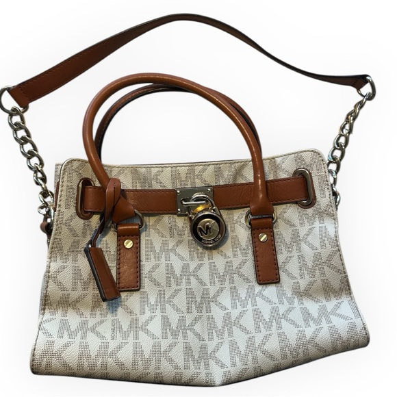 Michael Kors Brown and Cream Women's Bag - Picture 8 of 8